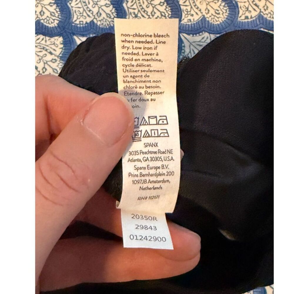 SPANX Perfect Pant Jogger Classic Black 20350R Pants Size M - Picture 5 of 7